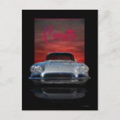 Silver vette briefkaart (Voorkant)