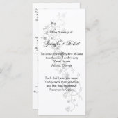 Silver Vines-programma Programmakaart (Voorkant / Achterkant)