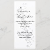 Silver Vines-programma Programmakaart (Voorkant)