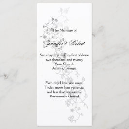 Silver Vines-programma Programmakaart