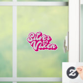 Silver Vixen Vrouwen Grijs Haar Script Slogan Auto Raamsticker (Huis)