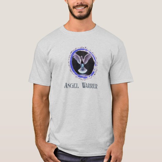 Silver Warrier Angel Wings T-shirt (Voorkant)