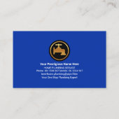 Silver Water Pipeline die thuiskraan lekt Visitekaartje (Achterkant)