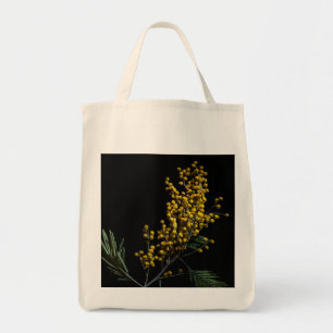 Silver Wattle Flowers Tote Bag