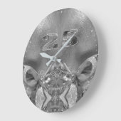 Silver Wedding 25th Jubileum 25 jaar Jubilee Grote Klok (Hoek)