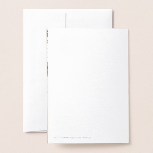 Silver Wedding 25th Jubileum Folie Kaarten (Met envelop)