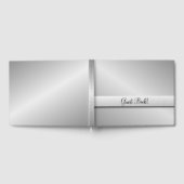 Silver Wedding Guest Book Gastenboek (Volledig)
