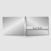 Silver Wedding Guest Book Gastenboek (Volledig)