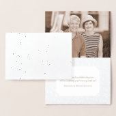 Silver Wedding Jubileum Dank je wel Folie Kaarten (Display)