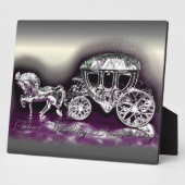 Silver Wedding-Jubileum met een zilverlak Fotoplaat (Zijkant)