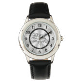 Silver Wedding Jubileum Watch Horloge (Voorkant)
