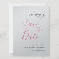 Silver Wedding Professional Minimalist Modern