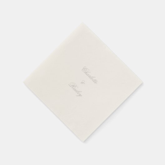 Silver Wedding Servet (Hoek)