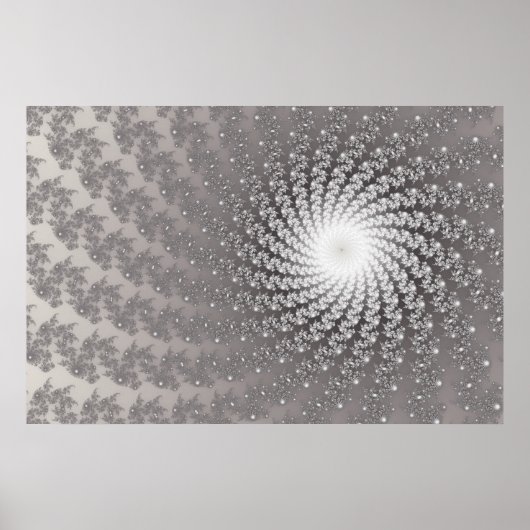 Silver Whirlpool2-Poster Poster (Voorkant)