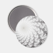 Silver Whirlpool Magnet (Voorkant / Achterkant)