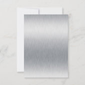 Silver, white & black stripe tuxedo bedankt voor j (Achterkant)