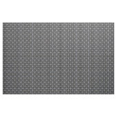 Silver, White en Black Tiled Pattern Stof (Fat Quarter)