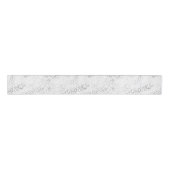 Silver White Leopard Print   Grosgrain Lint (Voorkant)