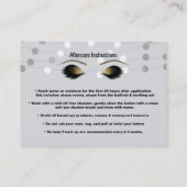 Silver White Lights Lashes verwijzen naar Friend A Aanbevelingskaartje (Achterkant)