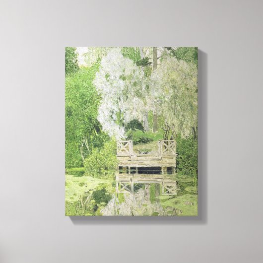 Silver White Willow, 1904 Canvas Afdruk (Voorkant)