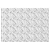 Silver White Zebra Print Tafelkleed (Voorkant (Horizontaal))