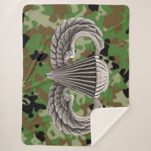 SILVER WINGS SHERPA DEKEN (Voorkant)