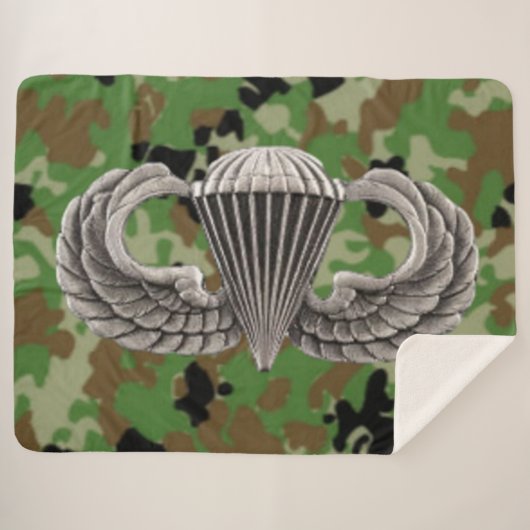 SILVER WINGS SHERPA DEKEN (Voorkant (horizontaal))