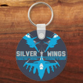 Silver Wings Sleutelhanger (Voorkant)