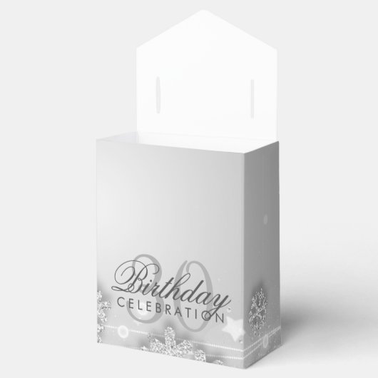 Silver Winter 30th Birthday Dank u Bedankdoosjes (Geopend)