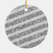 Silver Winter Truck We verwachten ouders Keramisch Ornament (Achterkant)