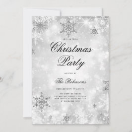 Silver Winter Wonder Vakantie Uitnodigen Programma