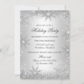 Silver Winter Wonderland Kerstfeestdag 2 Kaart (Voorkant)