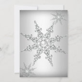 Silver Winter Wonderland Kerstfeestdag 2 Kaart (Achterkant)