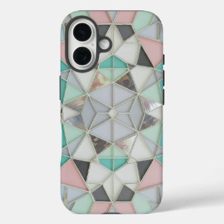 silver with abit of pink iPhone 16 hoesje