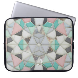 silver with abit of pink laptop sleeve