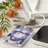 Silver Wolf fan art 1 Sleutelhanger (Voorkant Rechts)