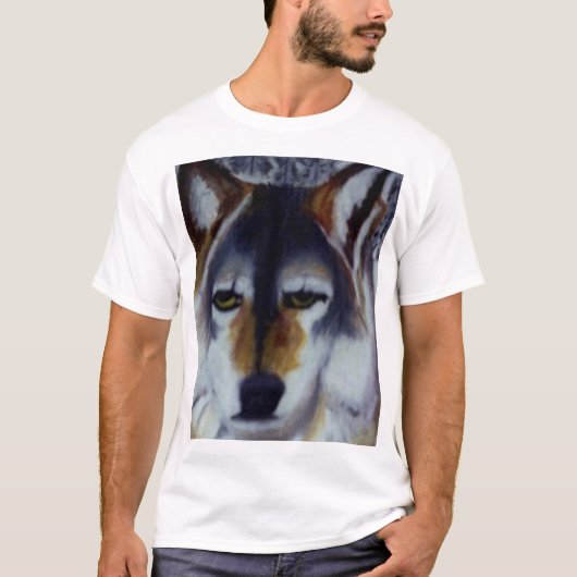 SILVER WOLF-t-shirt T-shirt (Voorkant)
