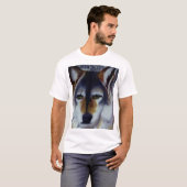 SILVER WOLF-t-shirt T-shirt (Voorkant volledig)