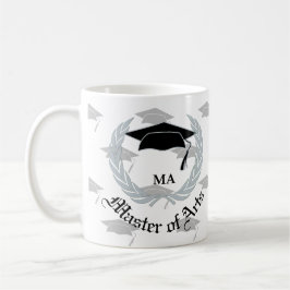 Silver Wreath Master Arts Afstuderen Celebration Koffiemok
