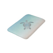 Silver Zee Turtle Beach Style Turquoise Badmat (Gekanteld)
