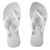 Silver Zee Turtle Summer Teenslippers (Voetbed)