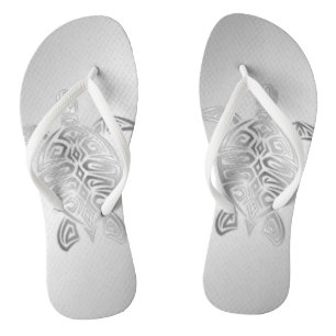 Silver Zee Turtle Summer Teenslippers