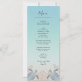 Silver Zee Turtles Beach Wedding Kaart (Voorkant)