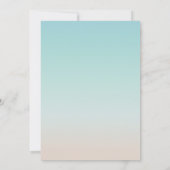 Silver Zee Turtles Birthday Kaart (Achterkant)