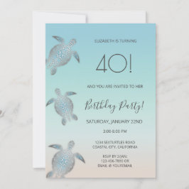 Silver Zee Turtles Kaart