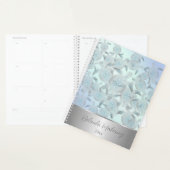 Silver Zee Turtles Patroon | Naam en jaar toevoege Planner (Display)