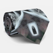 Silvera Fractal Gothica Web Stropdas (Opgerold)