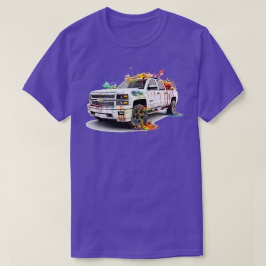 Silverado pick-up truck t-shirt (Design voorkant)