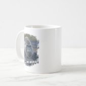 Silverback "Bel me baas" Koffiemok (Voorkant links)