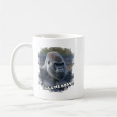 Silverback "Bel me baas" Koffiemok (Links)